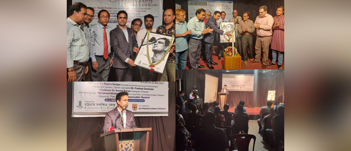  AHC Dr. Ranjan paid his humble tribute to #BharatRatna #SatyajitRay, one of the
world’s finest filmmakers & a cultural icon in India, Bangladesh and around the
world, on his birth anniversary.
