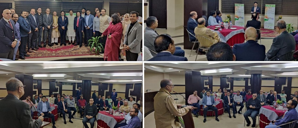  Assistant High Commission of India, Chittagong held a fruitful interactive session in which a large delegation of The Bengal Chamber of Commerce and Industry & business leaders of Chittagong exchanged views on further enhancing India – Bangladesh trade and commercial ties.